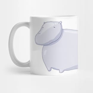 green hippo Mug